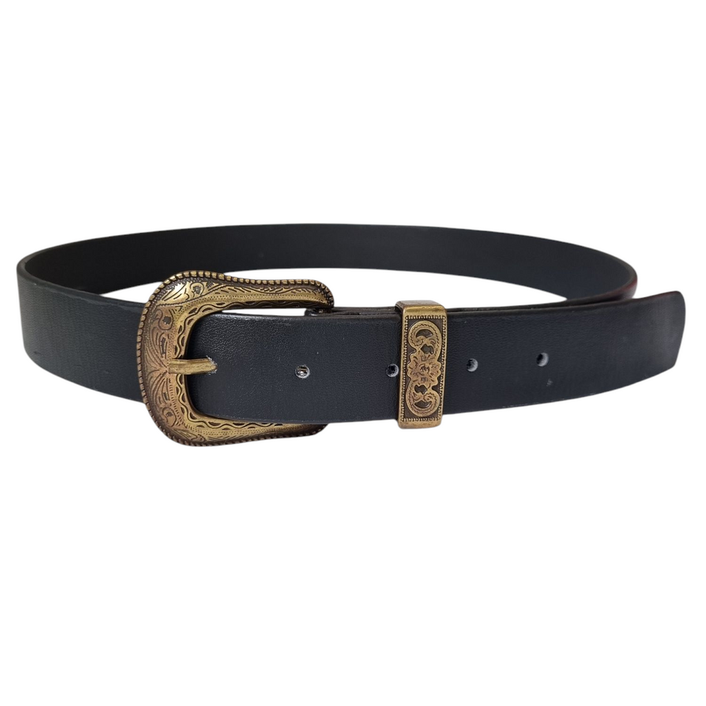 Cinturón Hebilla Bronce