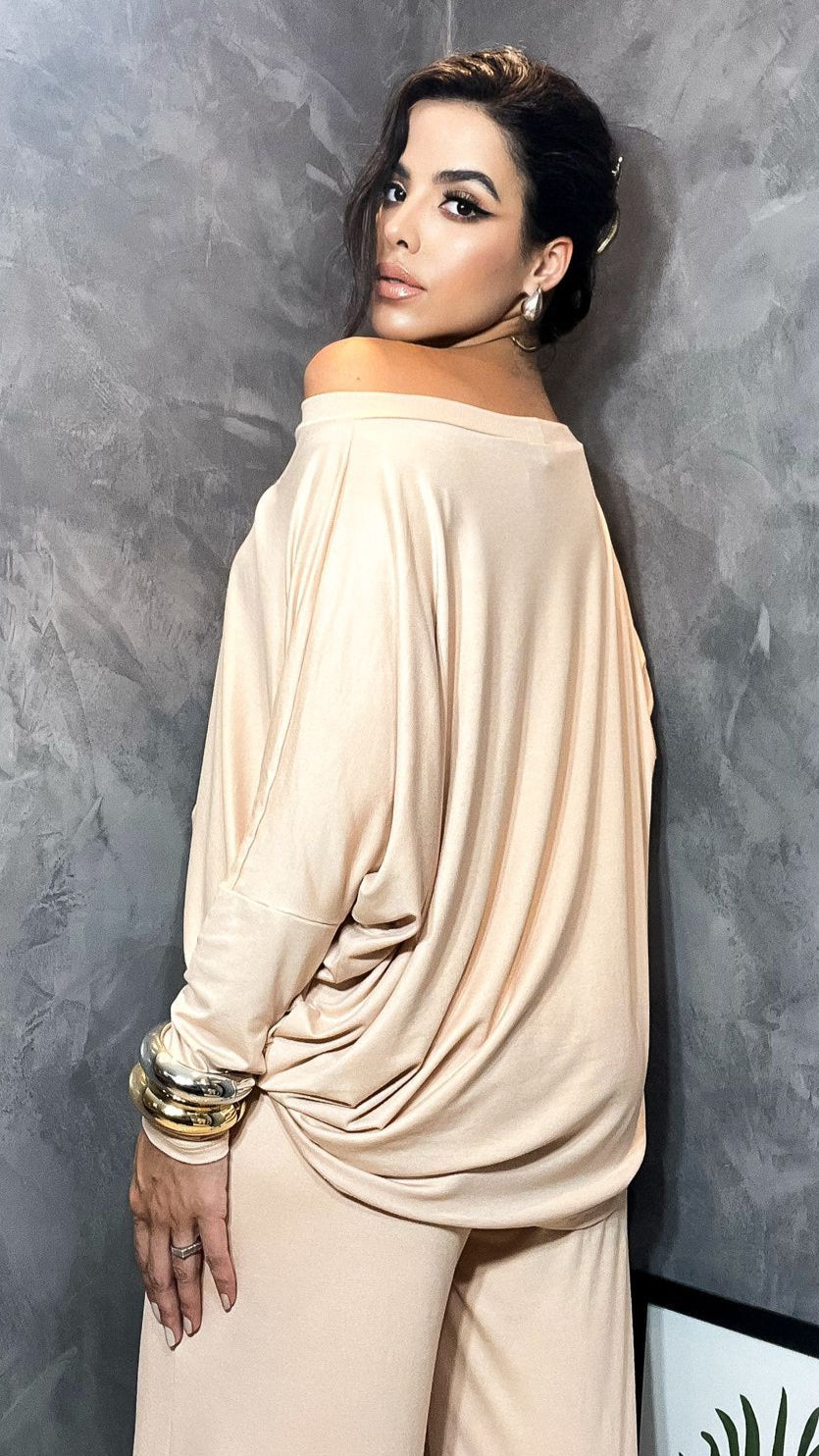 Conjunto Algadón Brasileño Hombro Caído