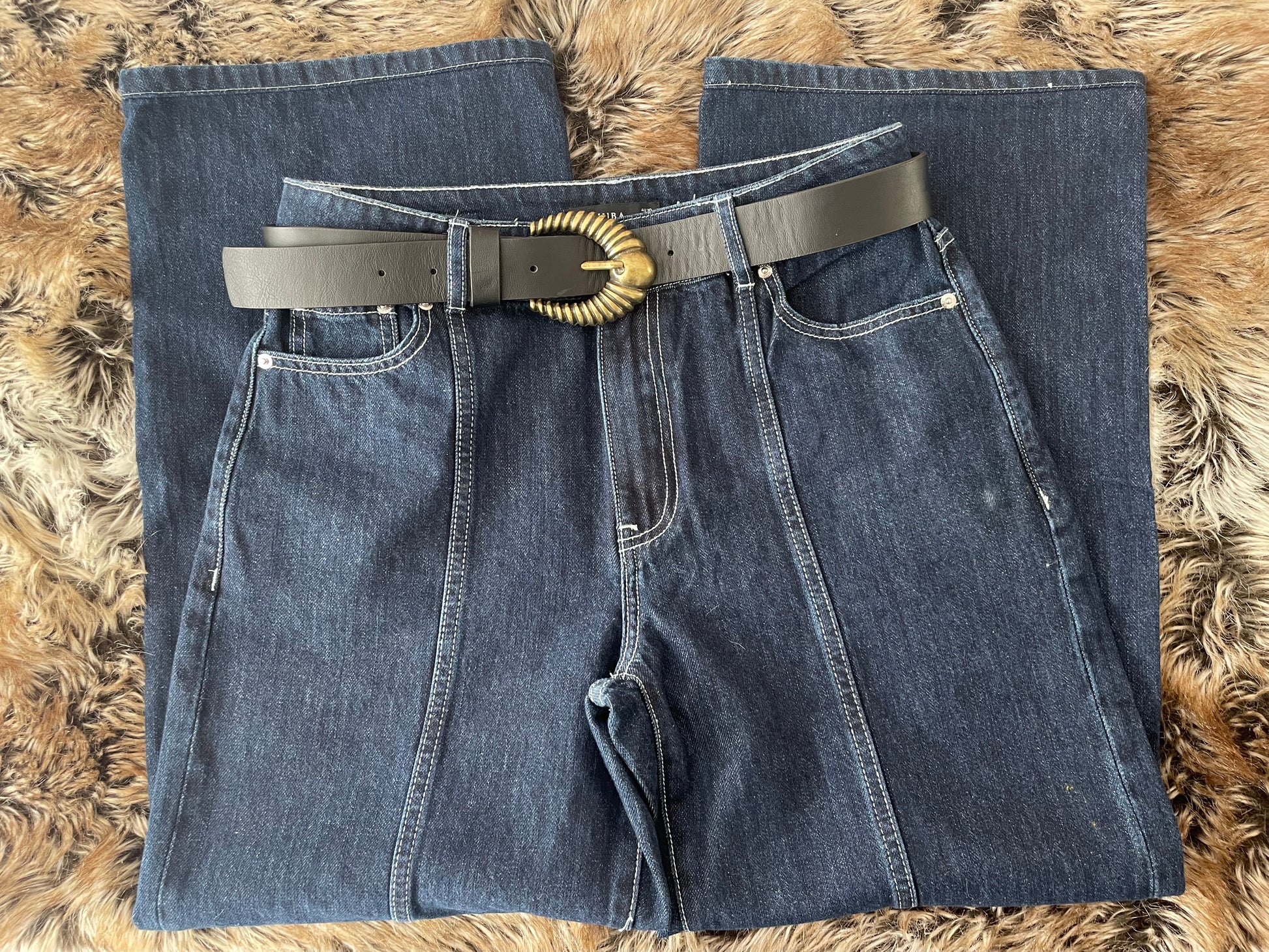 Cinturón Hebilla Ovalada