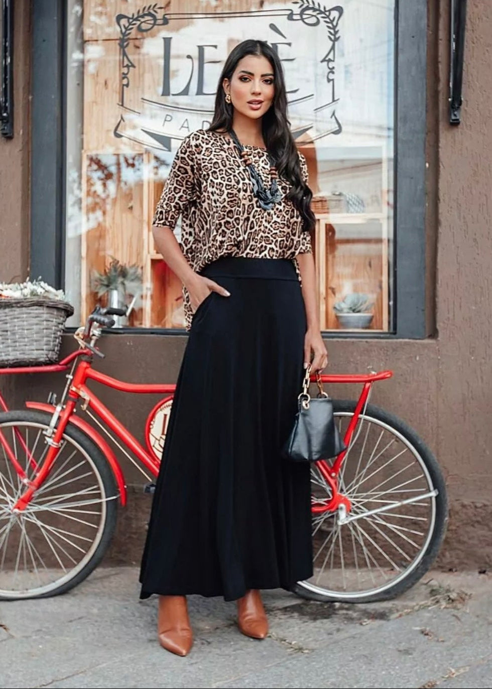 Falda Larga Algodón Brasileño