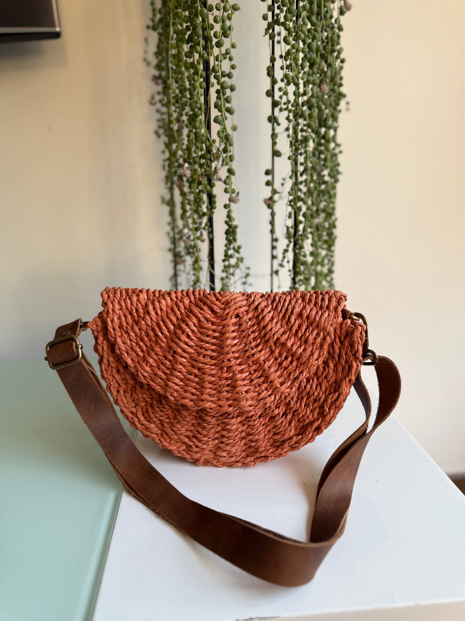 Carteras Rafia & Cuero