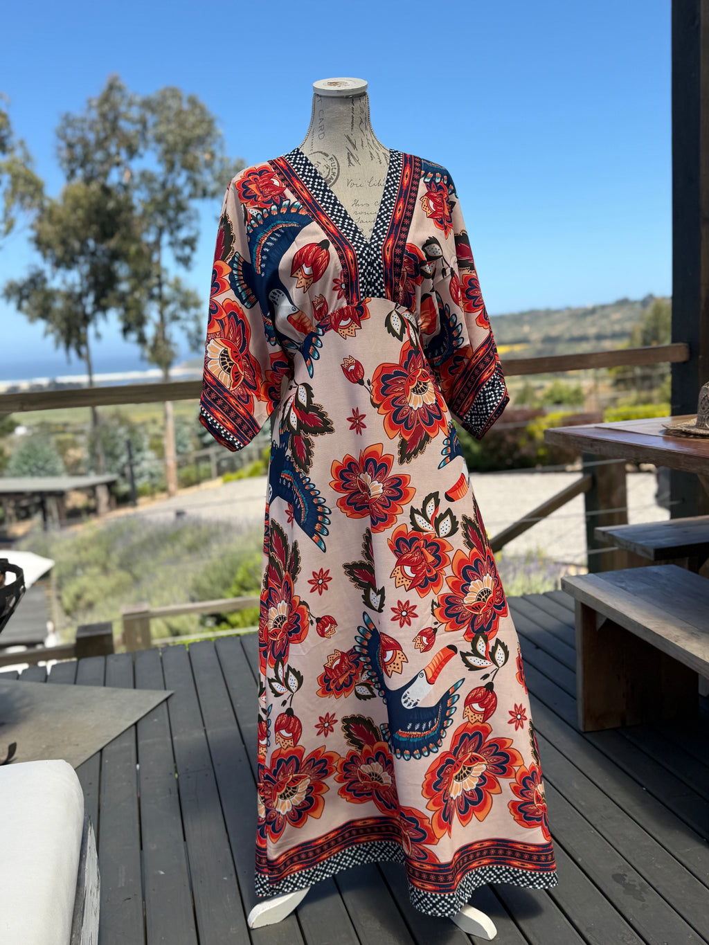 Vestido Boho brasileño