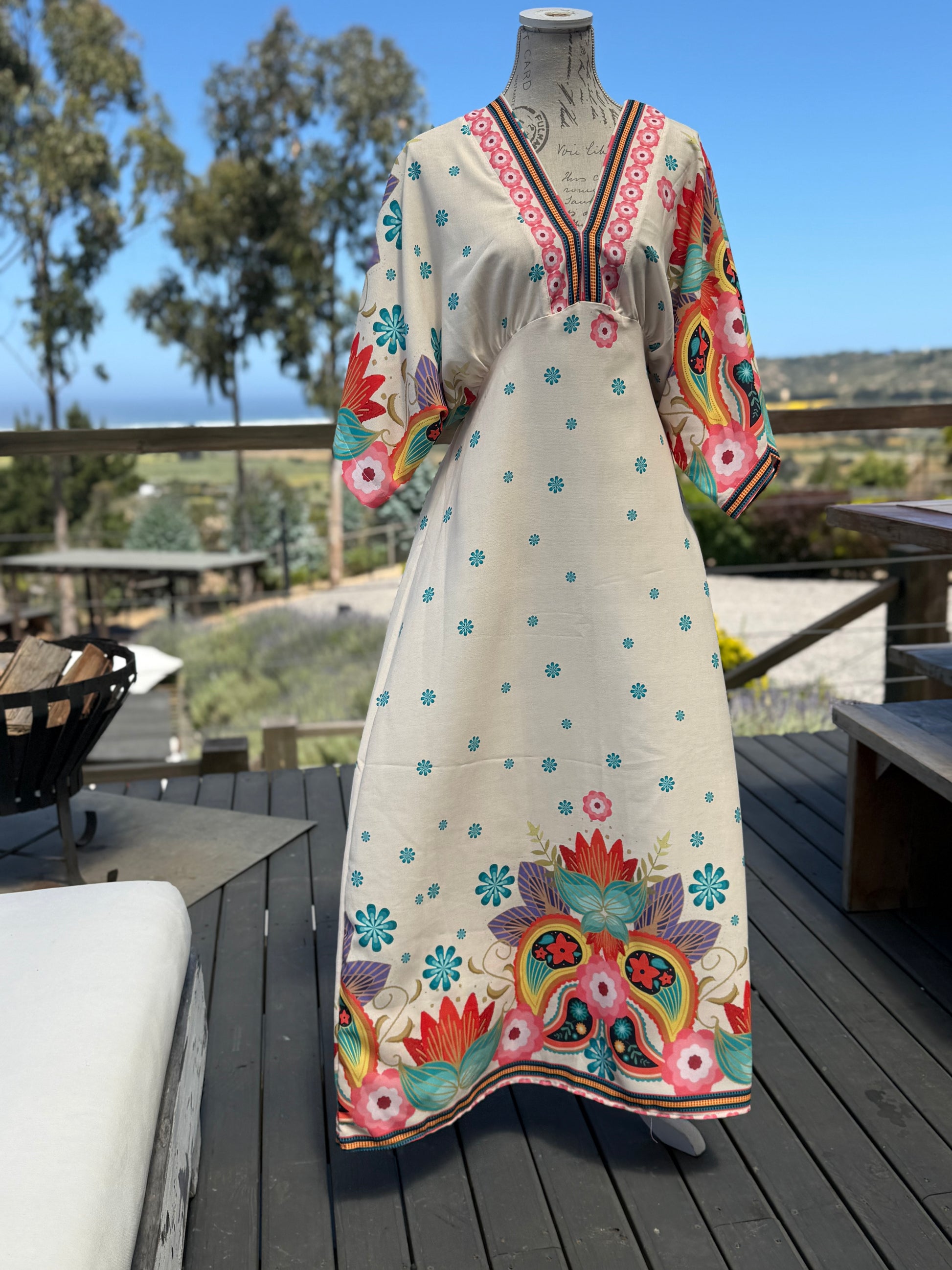 Vestido Boho brasileño